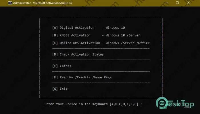 Microsoft Activation Scripts Activation key